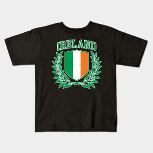 Ireland - Collegiate Coat of Arms Kids T-Shirt